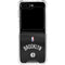 NBA Brooklyn Nets Jersey Galaxy Z Flip6 Clear Case